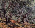 Olivenbäume in Bordighera Claude Monet